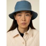 Frnch- Lucy Paris - Δερμάτινο καπέλο - Bleu Azur (2)