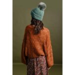Molly Bracken - Ladies Knitted Hat Bs - Sage Green (2)