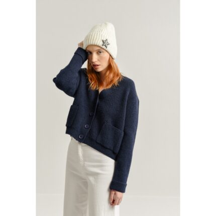 Molly Bracken - Ladies Knitted Hat - White (1)