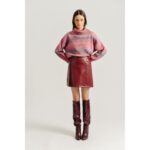 Molly Bracken - Ladies Knitted Sweater Bs - Dark Pink (1)