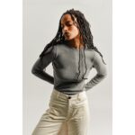 Molly Bracken - Ladies Knitted Sweater Bs - Grey (1)