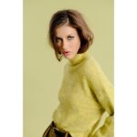 Molly Bracken - Ladies Knitted Sweater Bs - Lime Yellow (2)