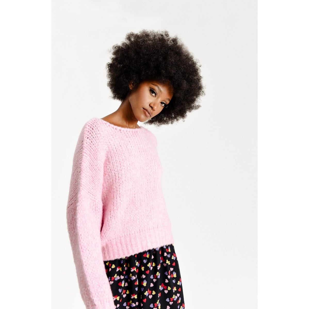 Molly Bracken - Ladies Knitted Sweater Bs - Pink (1)