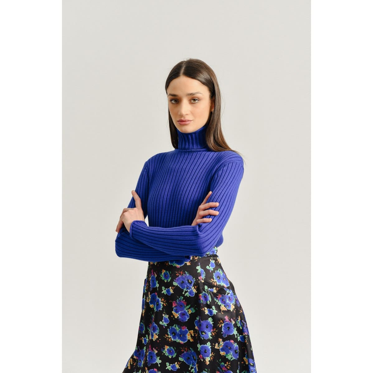 Molly Bracken - Ladies Knitted Undersweater Bs - Electric Blue (1)