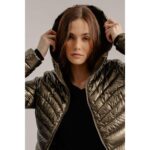 Molly Bracken - Ladies Woven Padded Jacket Bs - Khaki (1)