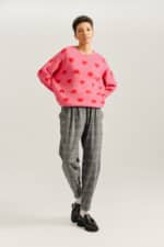 Molly Bracken - Ladies Knitted Sweater Bs - Hot Pink (1)