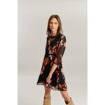 Molly Bracken - Ladies Woven Dress Bs - Black Ashley (1)