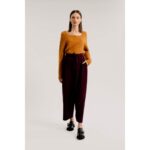 Molly Bracken - Ladies Woven Pants - Plum (2)