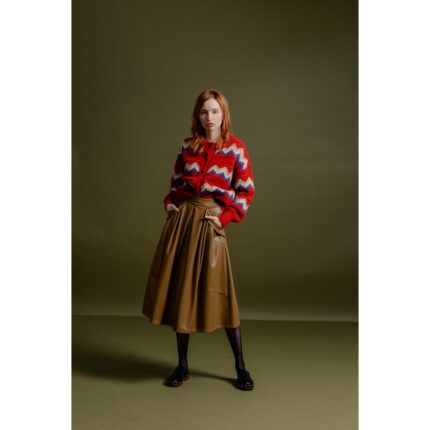 Molly Bracken - Ladies Woven Skirt - Beige (1)