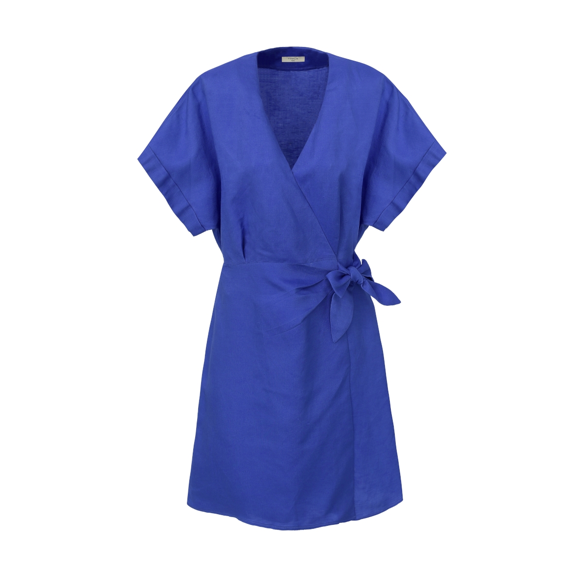 Frnch- Lucy Paris - Κοντό Wrap φόρεμα - Bleu Electrique