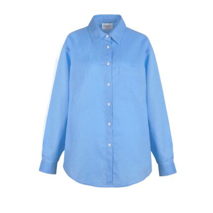 Frnch- Lucy Paris - Μακρυμάνικο πουκάμισο - Bleu Jean