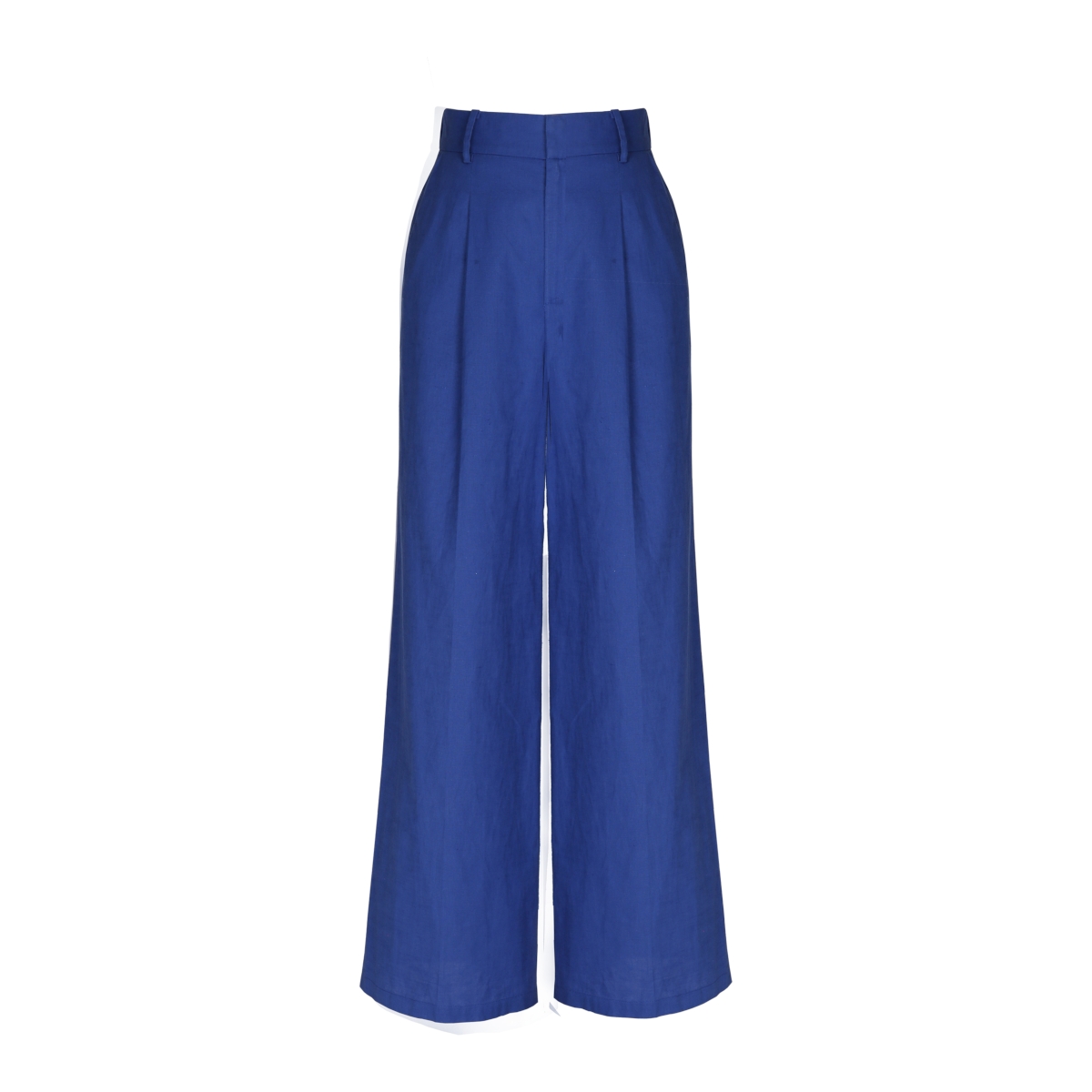 Frnch- Lucy Paris - Ψιλόμεσο Tailored παντελόνι - Bleu Electrique