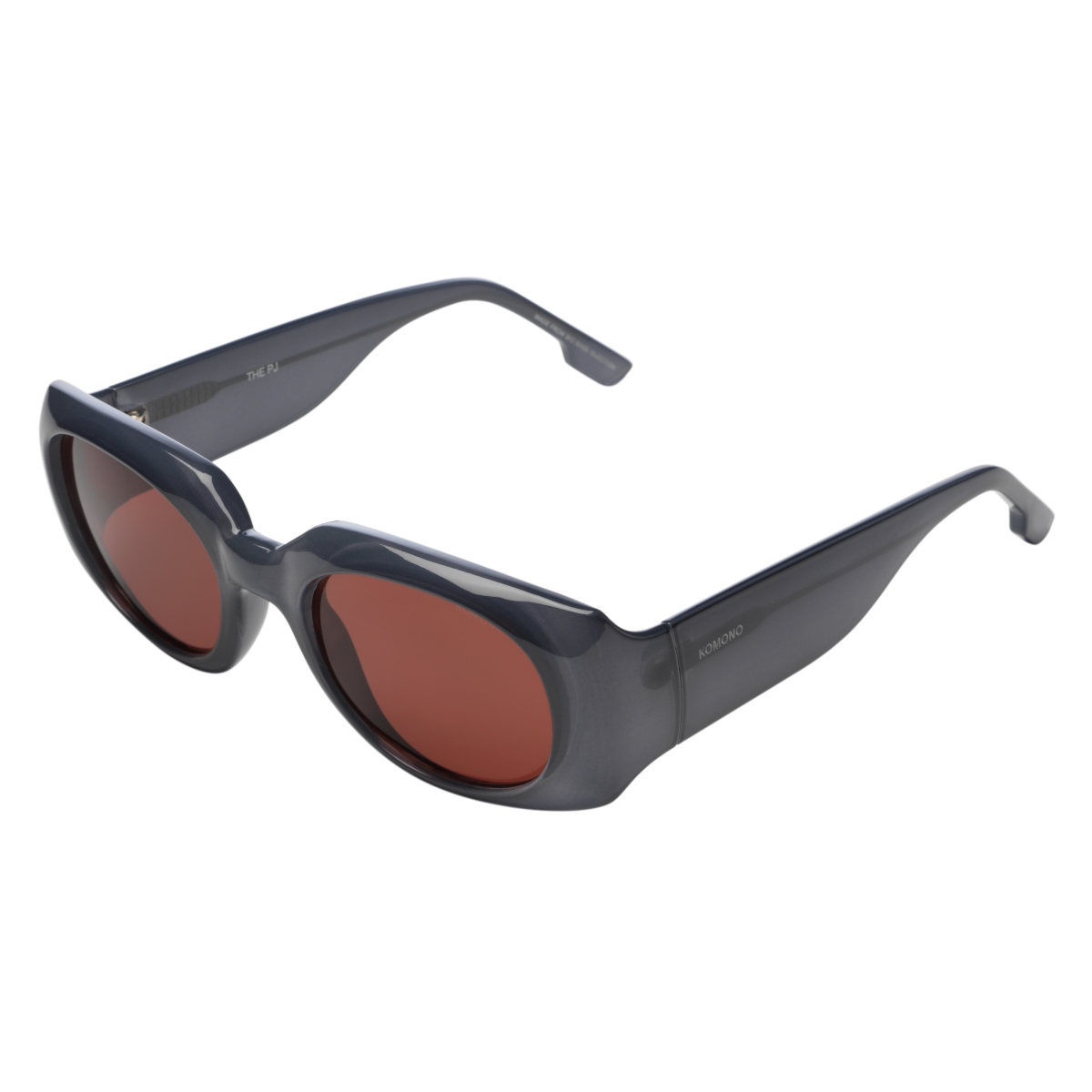 Komono Sunglasses - Γυαλιά ηλίου κοκκάλινα σε γεωμετρικό σχήμα - Lake