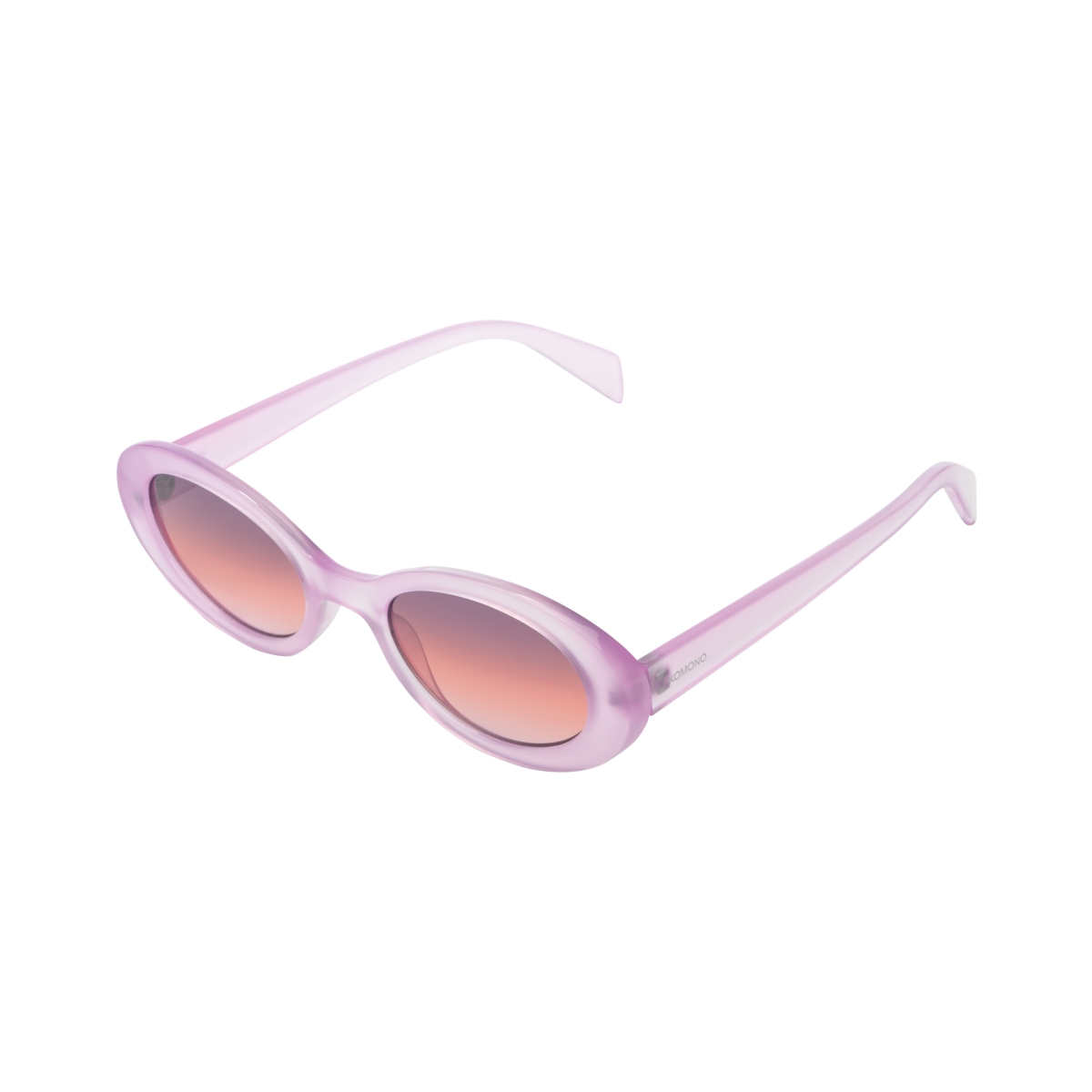 Komono Sunglasses - Οβάλ κοκκάλινα γυαλιά ηλίου - Lilac