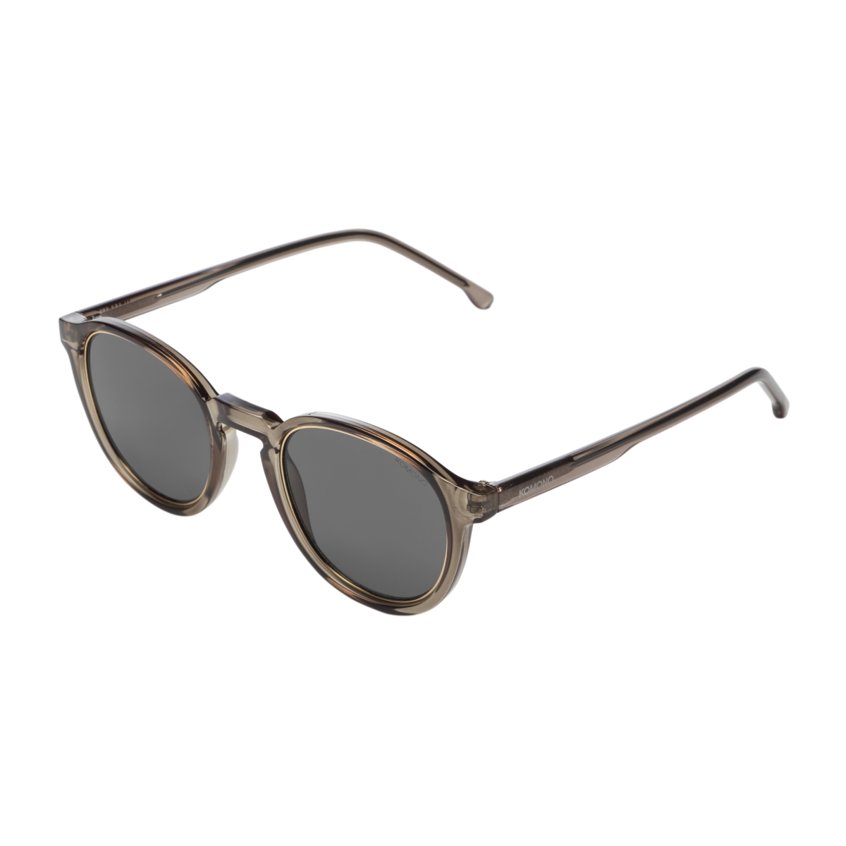 Komono Sunglasses - Στρογγυλά γυαλιά ηλίου - Musk-silver