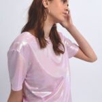 Lili Sidonio - Κοντομάνικη μπλούζα - Light Pink
