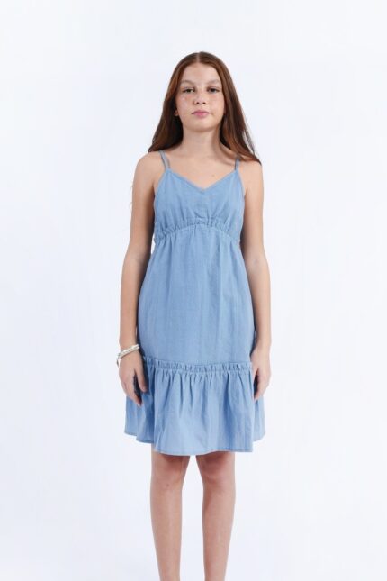 Mini Molly - Αμάνικο φόρεμα - Denim Blue