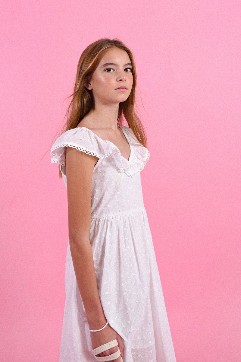 Mini Molly - Αμάνικο φόρεμα - White_1