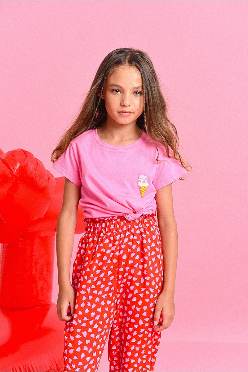 Mini Molly - Κοντομάνικο μπλουζάκι - Pink