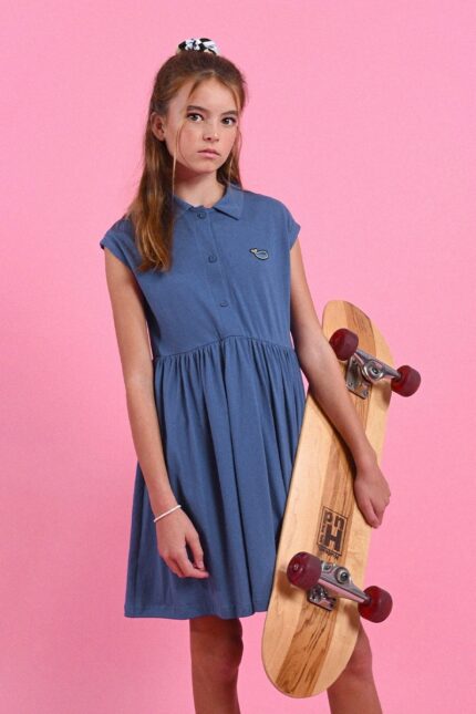 Mini Molly - Κοντομάνικο φόρεμα - Denim Blue