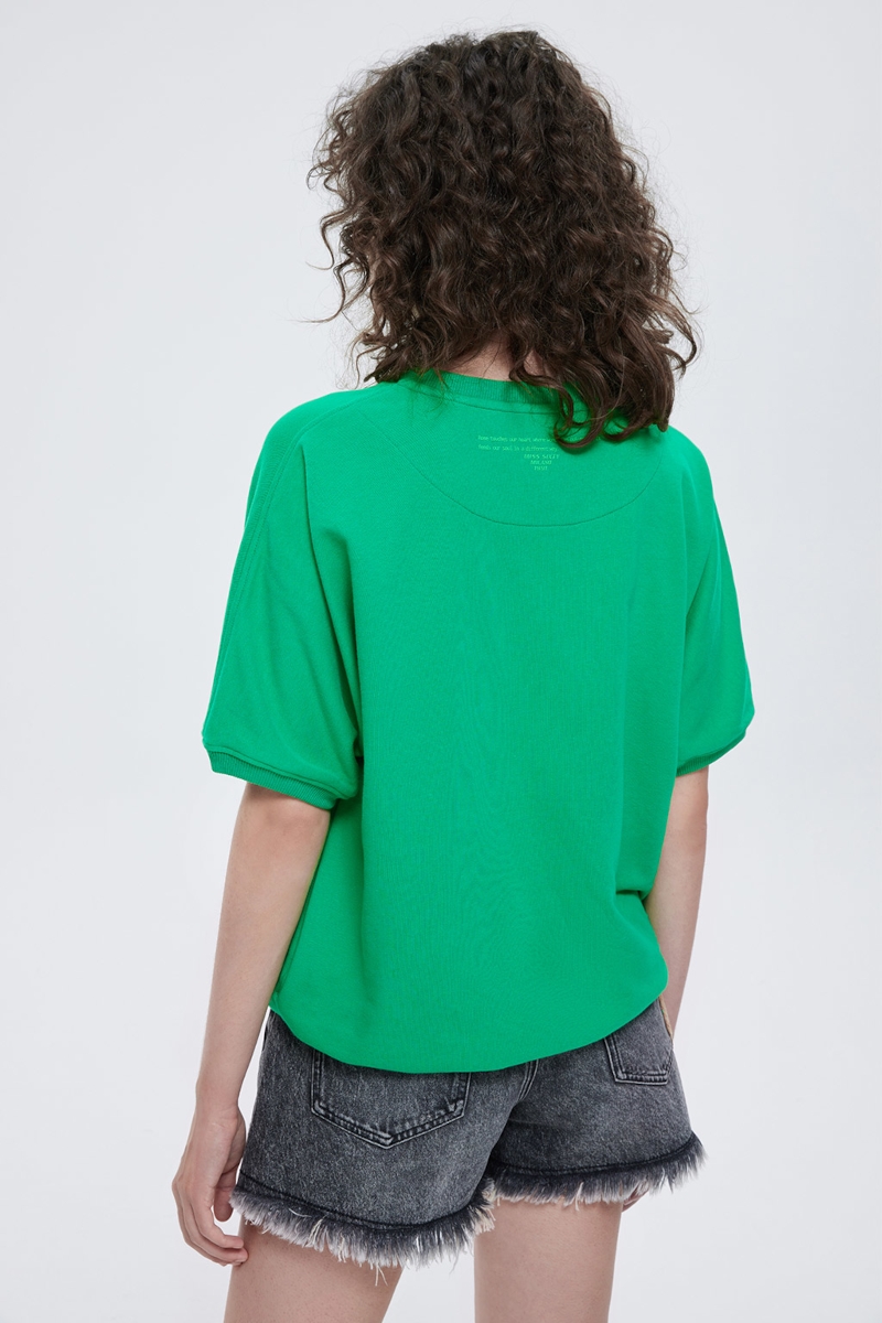 Miss Sixty - Tshirt με Swarovski - E07 Green_1