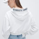 Miss Sixty - Κοντό φούτερ με Logo - A28 White_1