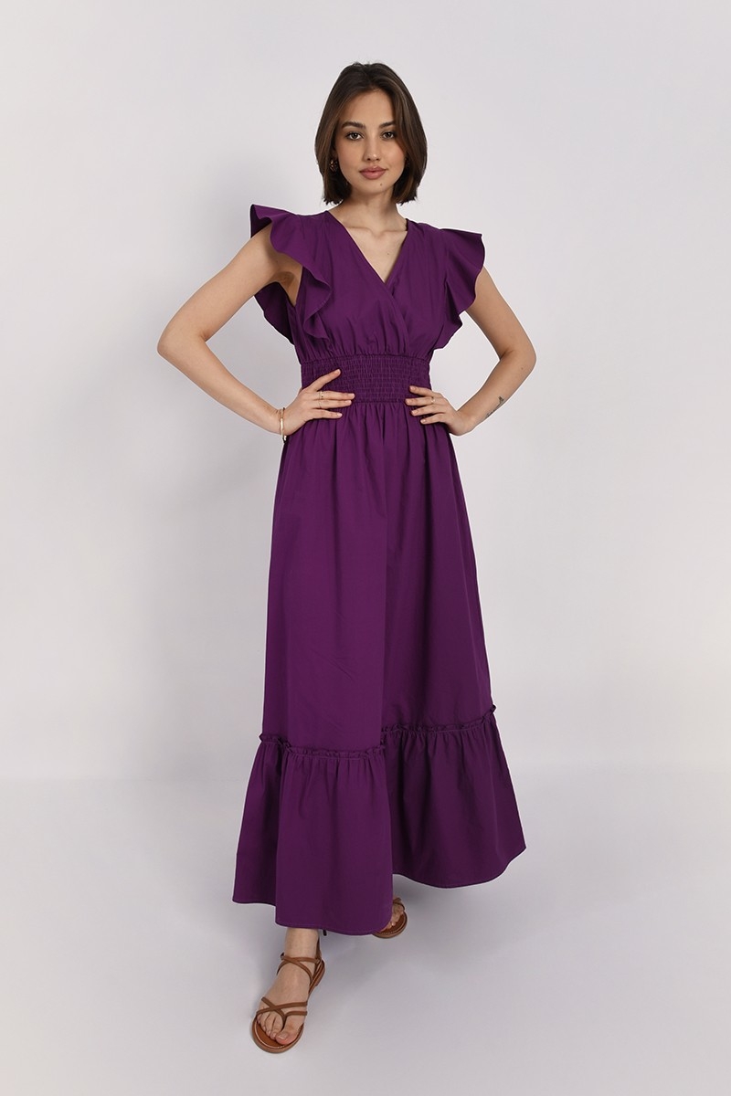 Molly Bracken - Μωβ μαξι φόρεμα - Purple