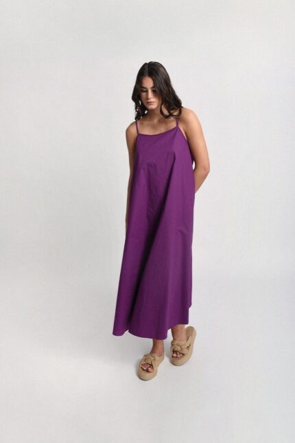 Molly Bracken - Μωβ μαξι φόρεμα - Purple_1
