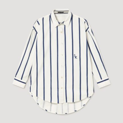 Skatie - Μακρυμάνικο πουκάμισο με ρίγες - Navy