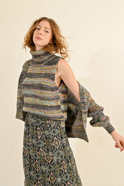 Molly Bracken - Αμάνικο πουλόβερ - Grey