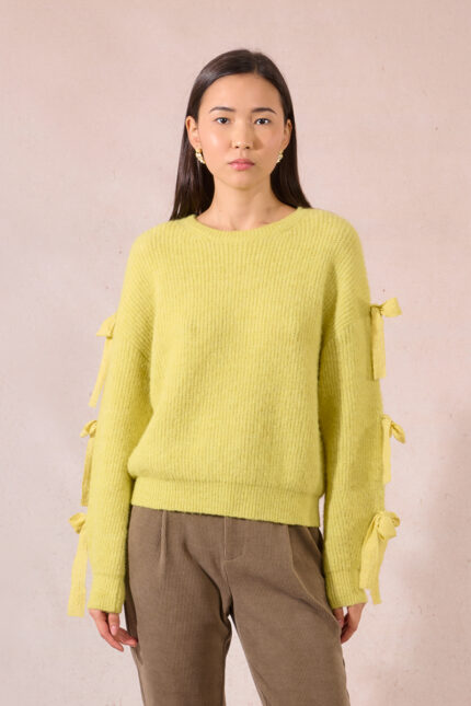 Πουλόβερ με φιόγκους - MOLLY BRACKEN